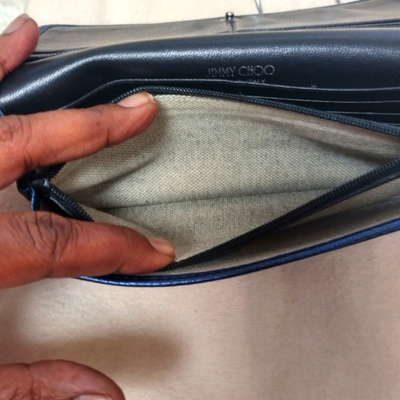 EUC Jimmy Choo Sophia Star Studded Wallet - Picture 4 of 17